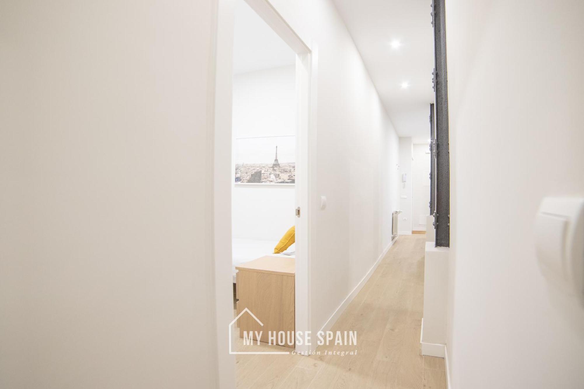 Myhousespain - Acogedor Piso Con Patio En Chamberi 马德里 外观 照片