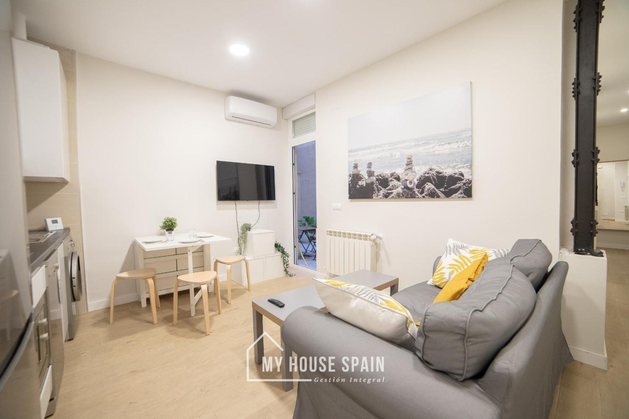 Myhousespain - Acogedor Piso Con Patio En Chamberi 马德里 外观 照片