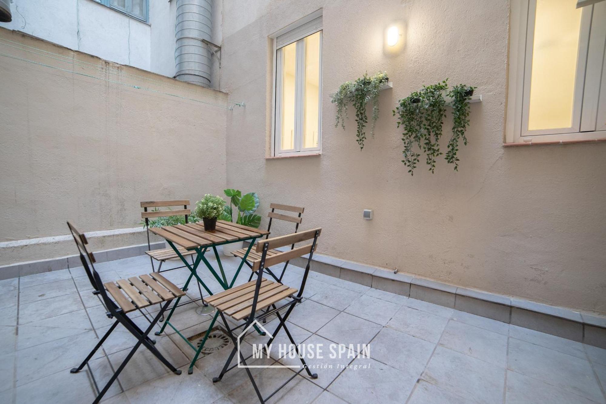 Myhousespain - Acogedor Piso Con Patio En Chamberi 马德里 外观 照片